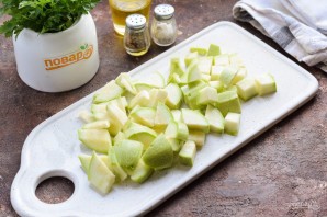 Суп-пюре из кабачков и авокадо