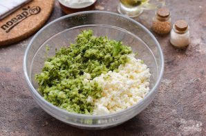 Сырники с брокколи Сырники с брокколи