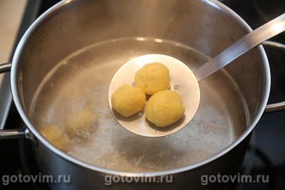 Сырные клецки