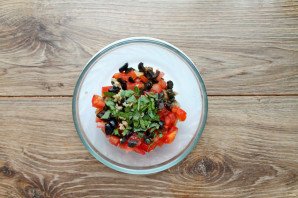 Тартар из баклажанов