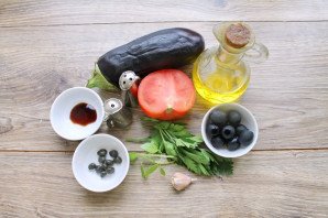 Тартар из баклажанов