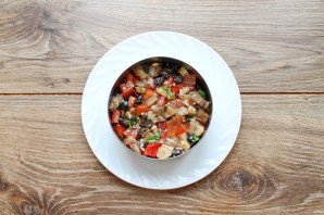 Тартар из баклажанов