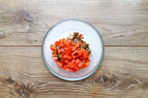 Тартар из баклажанов