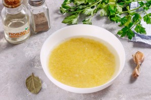 Уха из карпа с пшеном