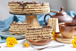 Вафельный торт