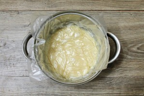 Запеченные яблоки с кремом