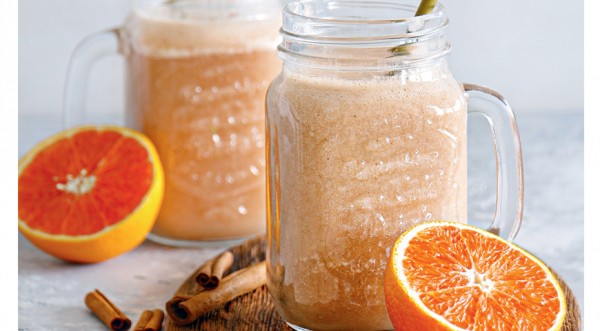 Апельсиновый смузи с имбирем и кайенским перцем, пошаговый рецепт с фото