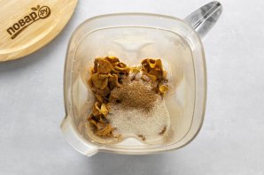 Арахисовая паста с яблоком