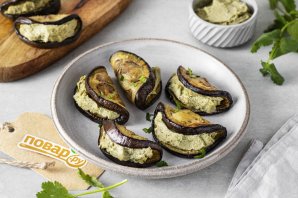 Баклажаны дольками по-грузински Баклажаны дольками по-грузински