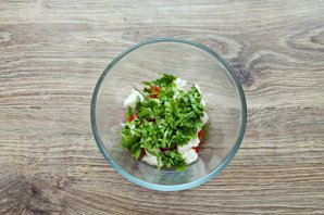 Баклажаны с брынзой и помидорами в духовке