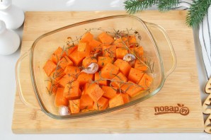 Брускетты "Елочки" на Новый год Тигра