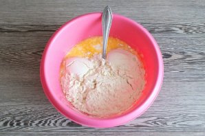 Булочки с ежевикой