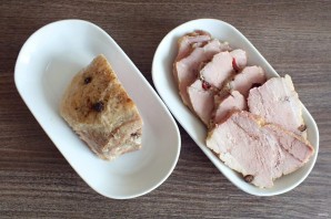 Буженина с клюквой