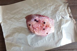 Буженина с клюквой