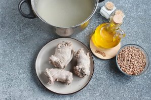 Чечевичный суп с мясом