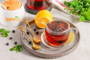 Черничный чай