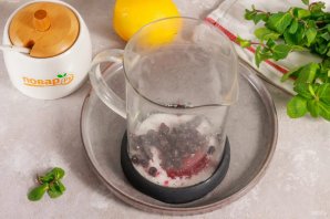 Черничный чай