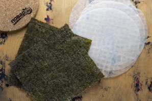 Чипсы из рисовой бумаги