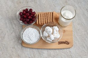 Десерт слоями в стакане