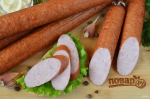 Домашняя колбаса в коллагеновой оболочке