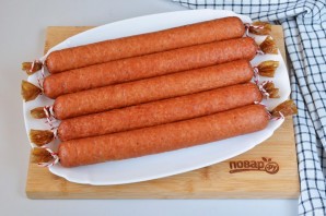 Домашняя колбаса в коллагеновой оболочке