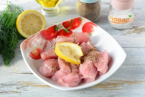 Индейка с лимоном в духовке