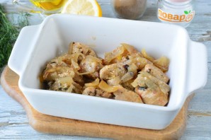 Индейка с лимоном в духовке