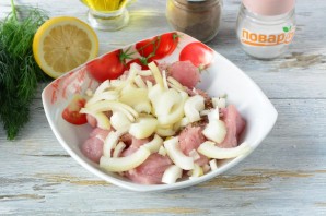 Индейка с лимоном в духовке