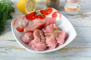 Индейка с лимоном в духовке