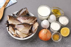 Караси в молоке в духовке