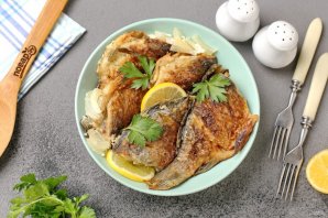 Караси в молоке в духовке