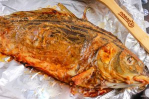 Карп в горчице в духовке