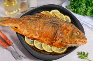 Карп в горчице в духовке