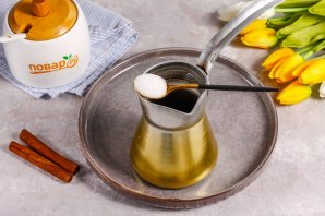 Кофе с имбирем и корицей