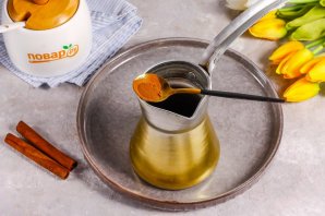 Кофе с имбирем и корицей