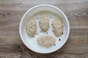 Котлеты из судака на пару