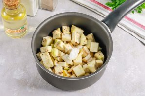 Крем из баклажанов