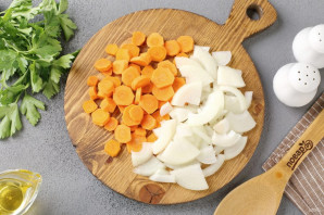 Кролик с баклажанами в духовке