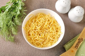 Куриный суп с цукини