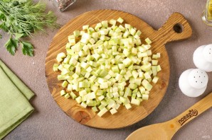 Куриный суп с цукини