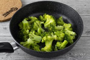 Лепешки с брокколи