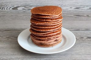 Малиновые панкейки