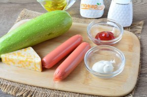 Мини-пиццы из кабачков