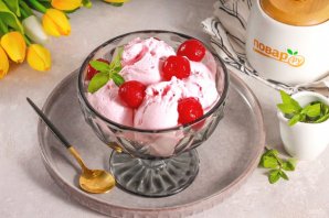 Мороженое "Пьяная вишня"