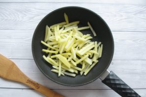 Морской язык с брокколи в духовке