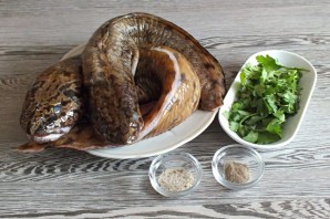 Налим на мангале