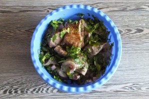 Налим на мангале