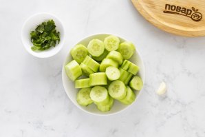 Огуречно-мятный холодный суп