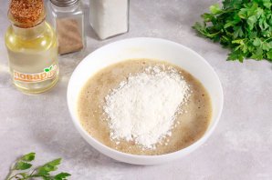 Оладьи из икры карпа