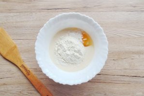 Оладьи из кабачков на ряженке